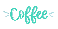 lovelyletteringcorner coffee lettering calligraphy coffee time Sticker