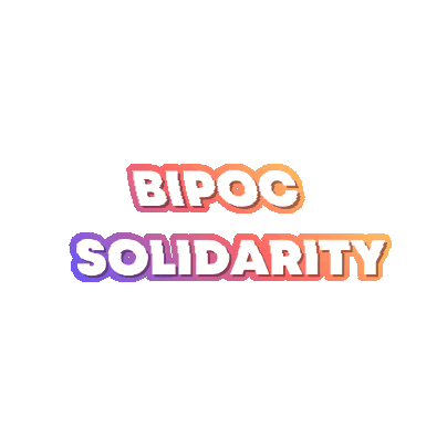 Blm Solidarity Sticker by Native Students Union