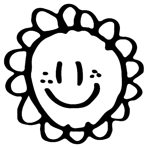 Happy Sunflower Sticker by televisistar
