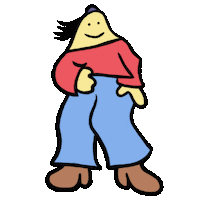 Happy Dance Sticker by Ruppert Tellac