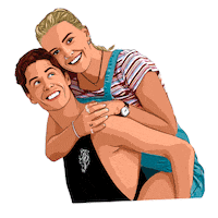 Charlieandlauren Sticker by Wanderers and Warriors