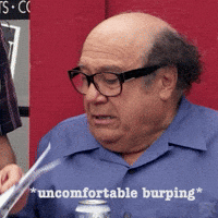 Its Always Sunny Burp GIF by It's Always Sunny in Philadelphia