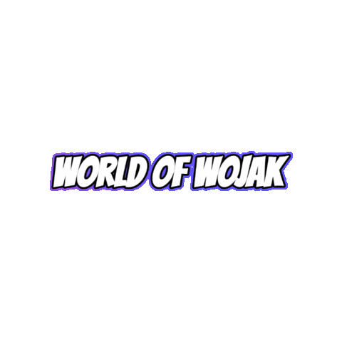 WorldofWojack giphygifmaker wojak wojak nft wojak meme Sticker