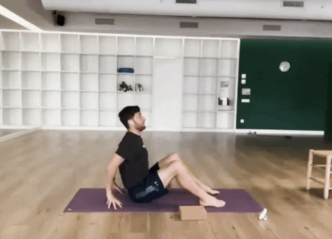 Yoga Pose GIF by YOGABODY