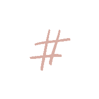 Hashtag Sticker by Aimee Morrisby