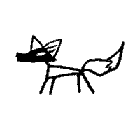 HIISI beer fox metal craft beer Sticker