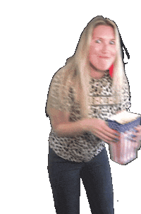 Blijvideo popcorn smullen watchmovie nieuwsgierig aagje movienight movies filmavond ireneverwater blijvideo Sticker