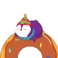Tired Sleep Sticker by Pudgy Penguins