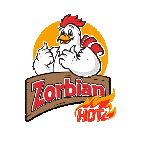 zorbianhot giphyupload chicken zorbianhot zorbian Sticker