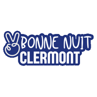 Good Night Sleep Sticker by Bonjour Clermont