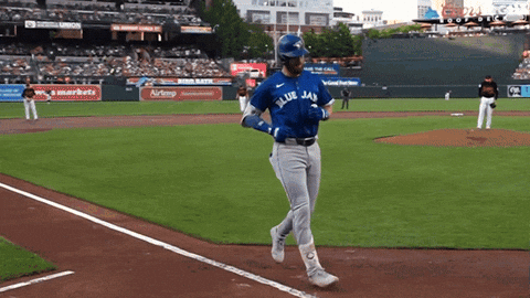 Happy Home Run GIF by Toronto Blue Jays