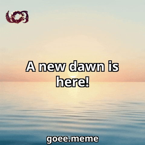 Sunrise Dawn GIF by Goeememe