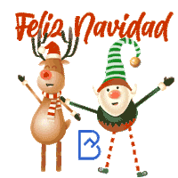 Feliz Navidad Fiestas Sticker by Bariloche