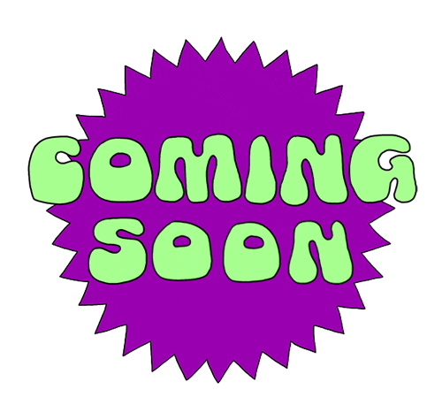 Coming Soon Sticker by Anna Sofia