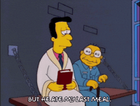 Hungry Season 6 GIF by The Simpsons