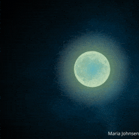 Full Moon GIF by Maria Johnsen