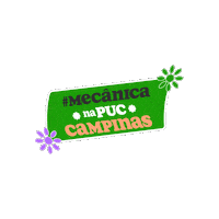Puc Engenharia Mecanica Sticker by PUC-Campinas