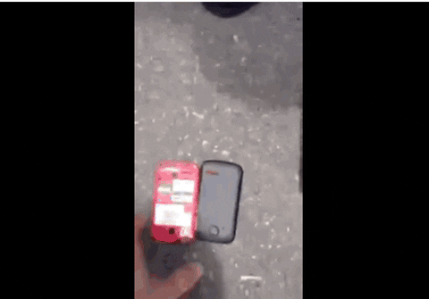 phone smashed GIF by Mashable