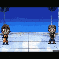 LibertySquareHQ fight anime game video game GIF