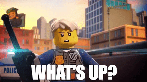 Whats Up Hello GIF by LEGO