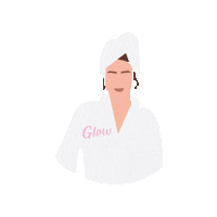 Skincare Glow Sticker