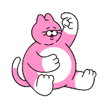 zizone_official cat animation food illustration Sticker