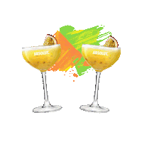 Cheers Martini Sticker by Absolut Vodka