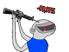 Crypto Robot Sticker by Paft Drunk