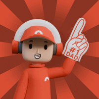 Proud Fathers Day GIF by Bytebuddy