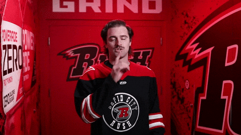 No Noise GIF by Rapid City Rush