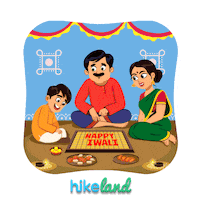 Festival Of Lights Sticker by Hike Sticker Chat