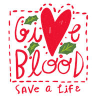 andibutlerstudio love heart christmas red Sticker