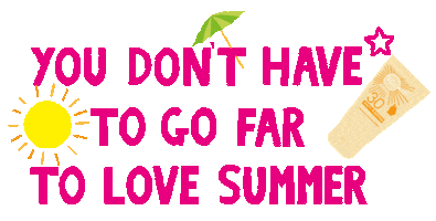 Summer Holiday Sticker by Superdrug