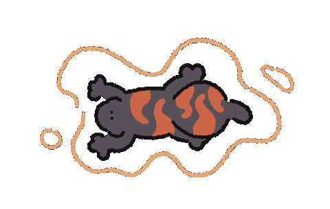 Halloween Gecko Sticker