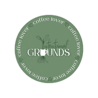 Coffee Lover Sticker by Intentional Grounds