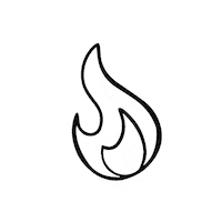 Fire Yoga Sticker by Y7 Studio