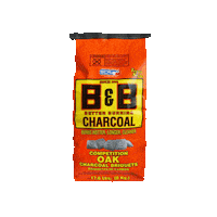bbcharcoal oak charcoal bbcharcoal betterburning Sticker