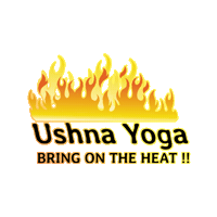 Bikram Yoga Sticker by Ushna Yoga