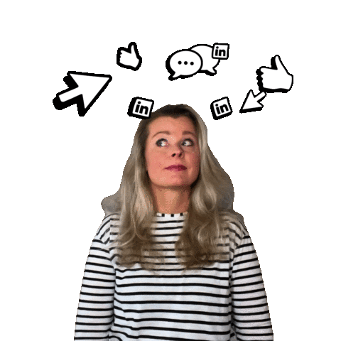 Social-Blooming giphyupload advertising comments engagement Sticker
