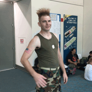 Comic Con Thumbs Up GIF