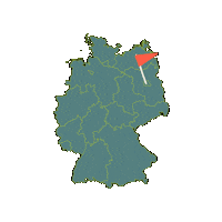 wwweDE sticker germany berlin map Sticker