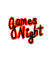 Games Night Sticker