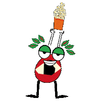 _guaranaantarctica popcorn soda manu pipoca Sticker