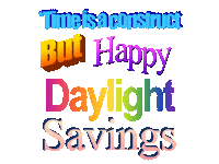 Fall Back Time Change Sticker by GIPHY Studios 2021