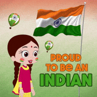 Independence Day GIF by Chhota Bheem