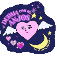 Good Night Angel Sticker