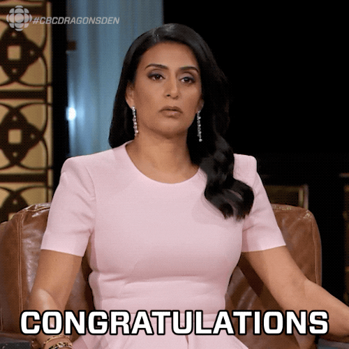 Dragons Den Slow Clap GIF by CBC