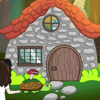 TangsTails surprised bird random snatch GIF
