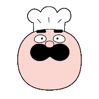 Chef No Sticker by chefclub