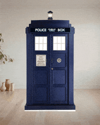 Doctor Who Tardis GIF by STARCUTOUTSUK